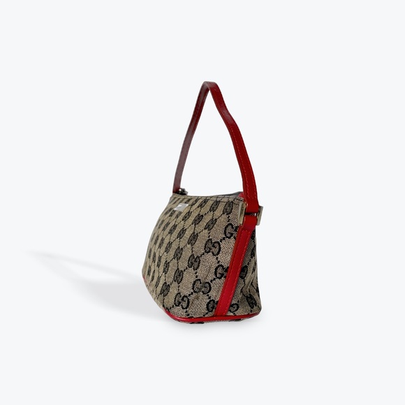Gucci Boat Pochette Bag Red - Picture 4 of 10